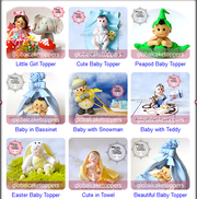 Cute baby Cake Toppers Online Order